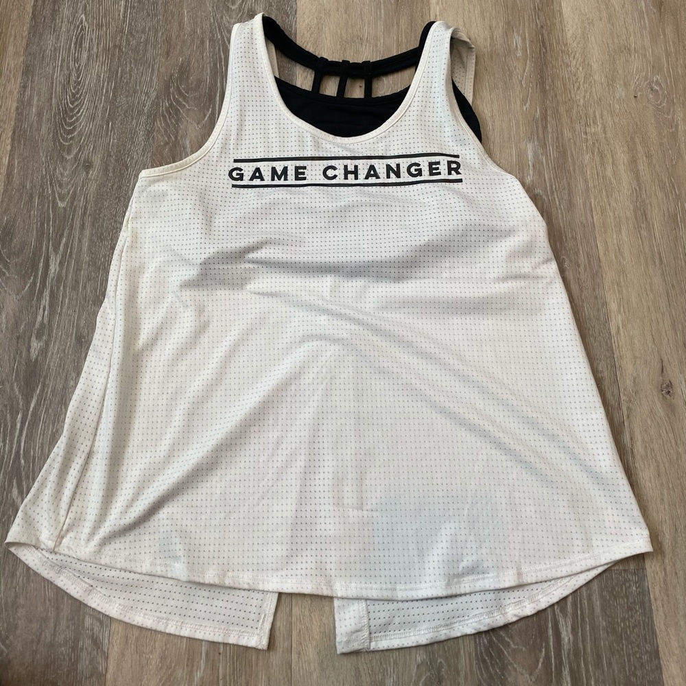 GAME CHANGER girls tank top size XL
